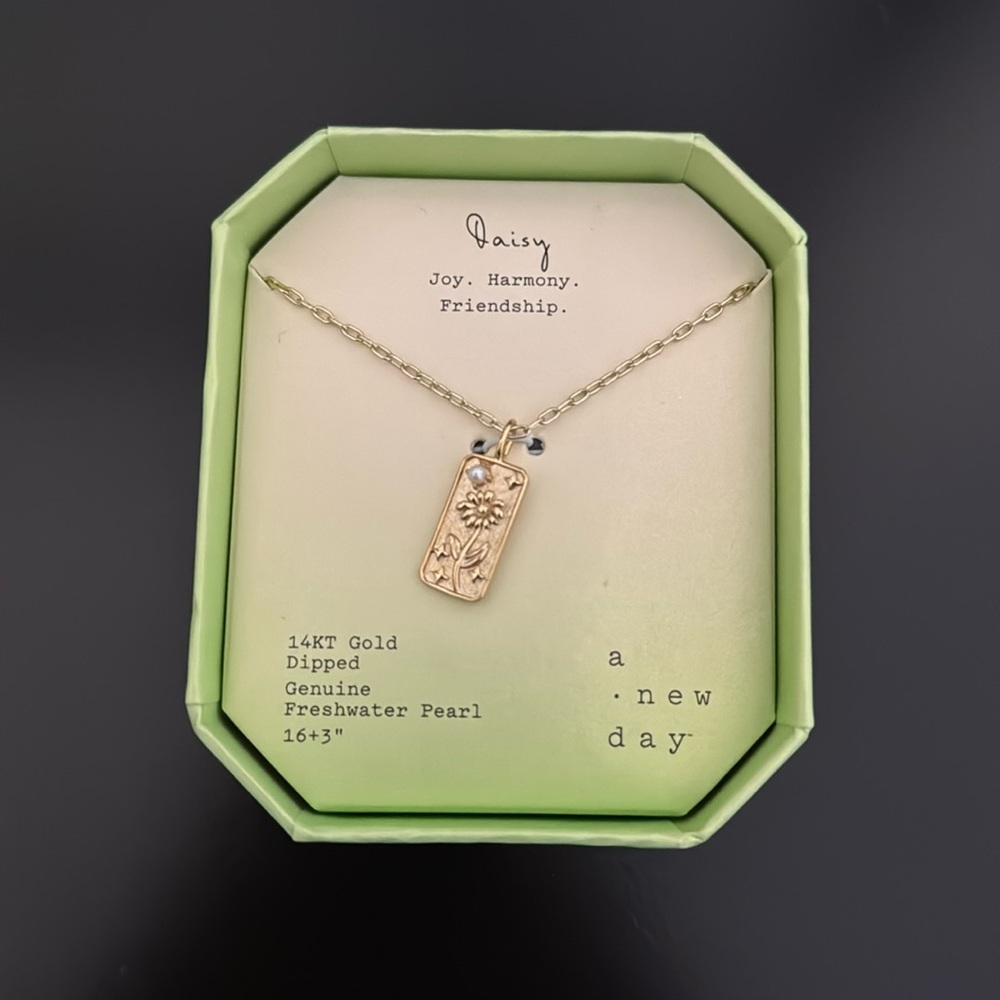 A New Day gold necklace